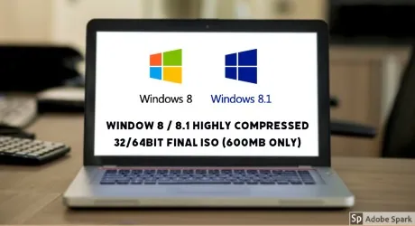 Windows 8/8.1 Highly Compressed Official ISO (Ultra fast)