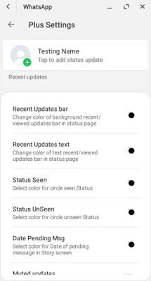 Delete Original Whatsapp and use WhatsApp mod more features