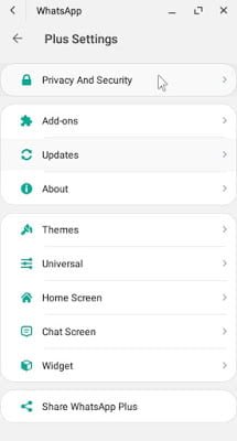 Delete Original Whatsapp and use WhatsApp mod more features