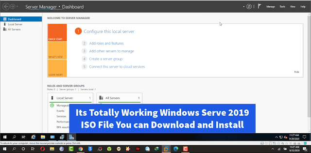 Windows Server 2019 Official ISO File Google Drive (1GB)