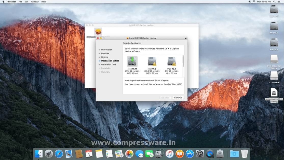 macOS X El Capitan 10.11 Official ISO DMG VMware File 5GB