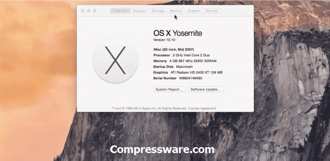 Mac OS X Yosemite 10.10 Official ISO DMG VMware File 4GB