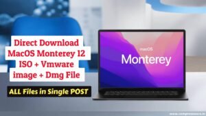 macOS Monterey 12.6 Final ISO/Dmg/Vmware All File (16GB)