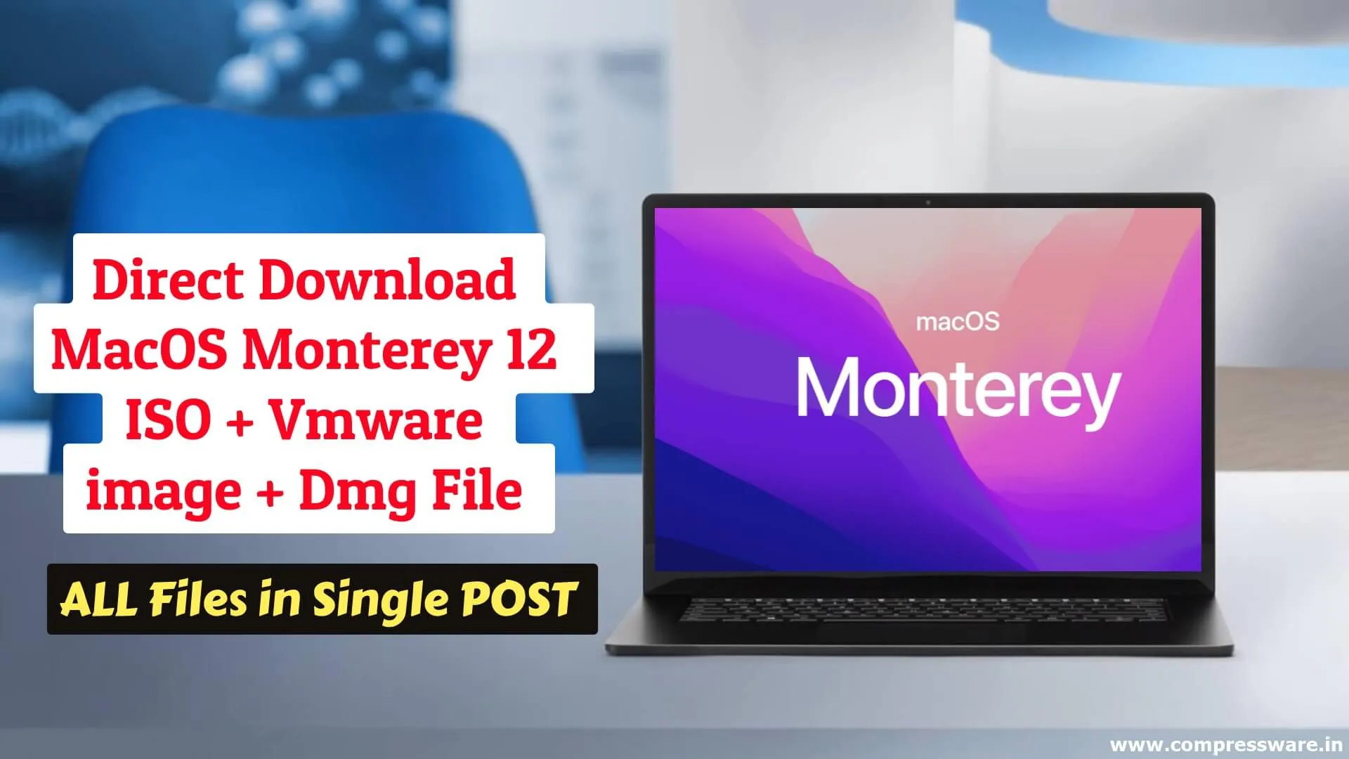 macOS Monterey 12.6 Final ISO/Dmg/Vmware All File (16GB)
