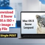 Mac OS X Snow Leopard 10.6 ISO/Dmg/Vmware All File (7GB)