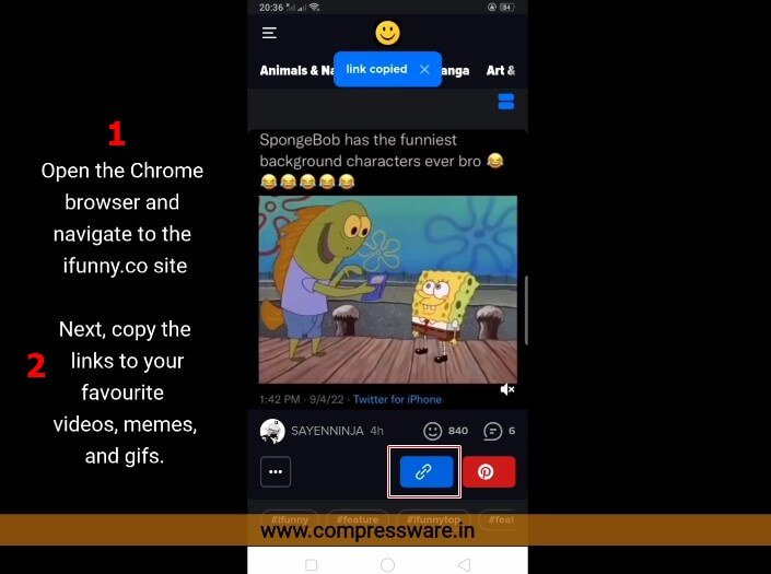 Ifunny Videos Images Memes & Gif Downloader (JUST 1CLICK)