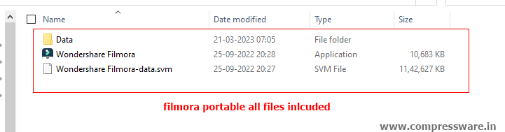 Filmora Portable 12 Google Drive ISO Download (789MB)