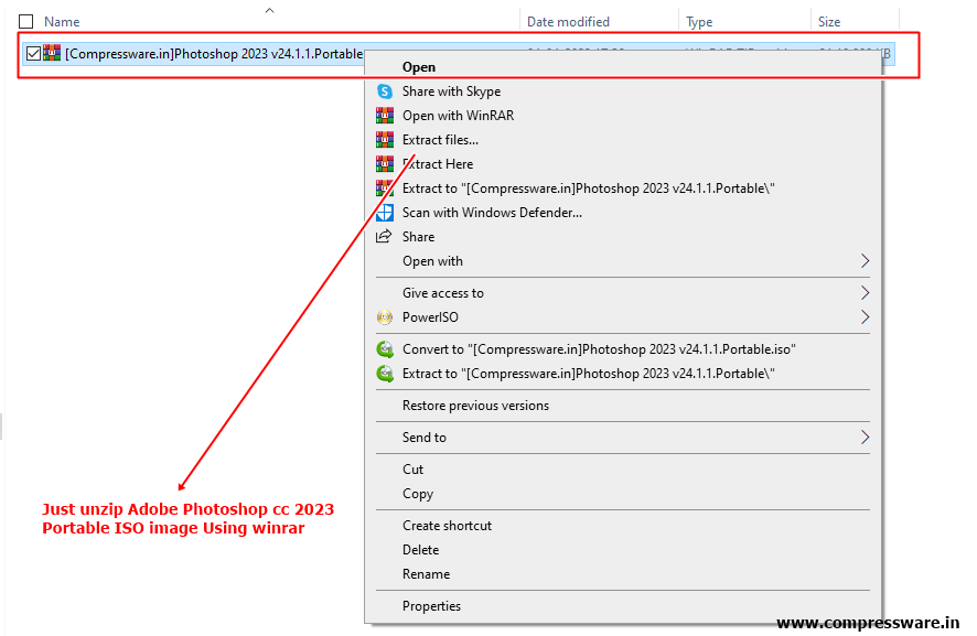 Adobe Photoshop 2023 Portable Google Drive Link (2.96GB)