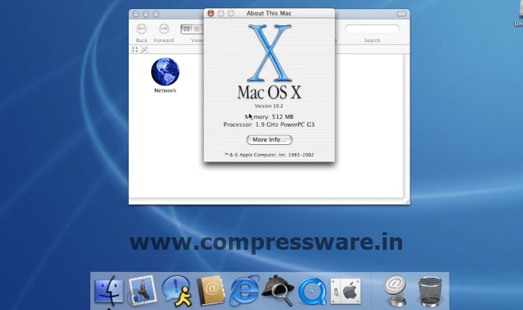 Mac OS X 10.2 Jaguar ISO & Dmg Google Drive Link (625MB)