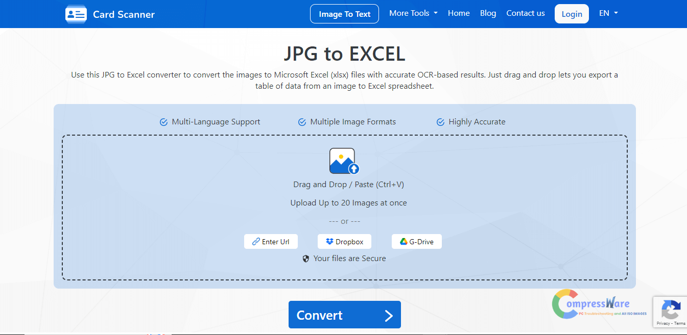 How to Convert JPG to Excel (Online Tools For Windows)